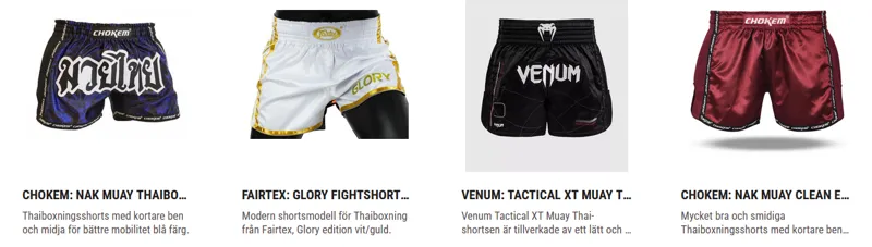 Muay Thai-shorts