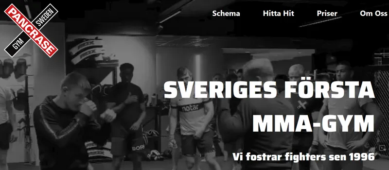 Pancrase Gym – svensk MMAs vagga med historisk tyngd